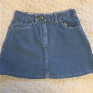 Mini Boden Corduroy Skirt